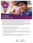 10 Things Schools Can Do (Young Boy) (PDF 833.58 KB)