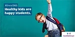 Twitter Image: “Happy Students” in English