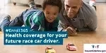 X Image: "Race Car" in English 